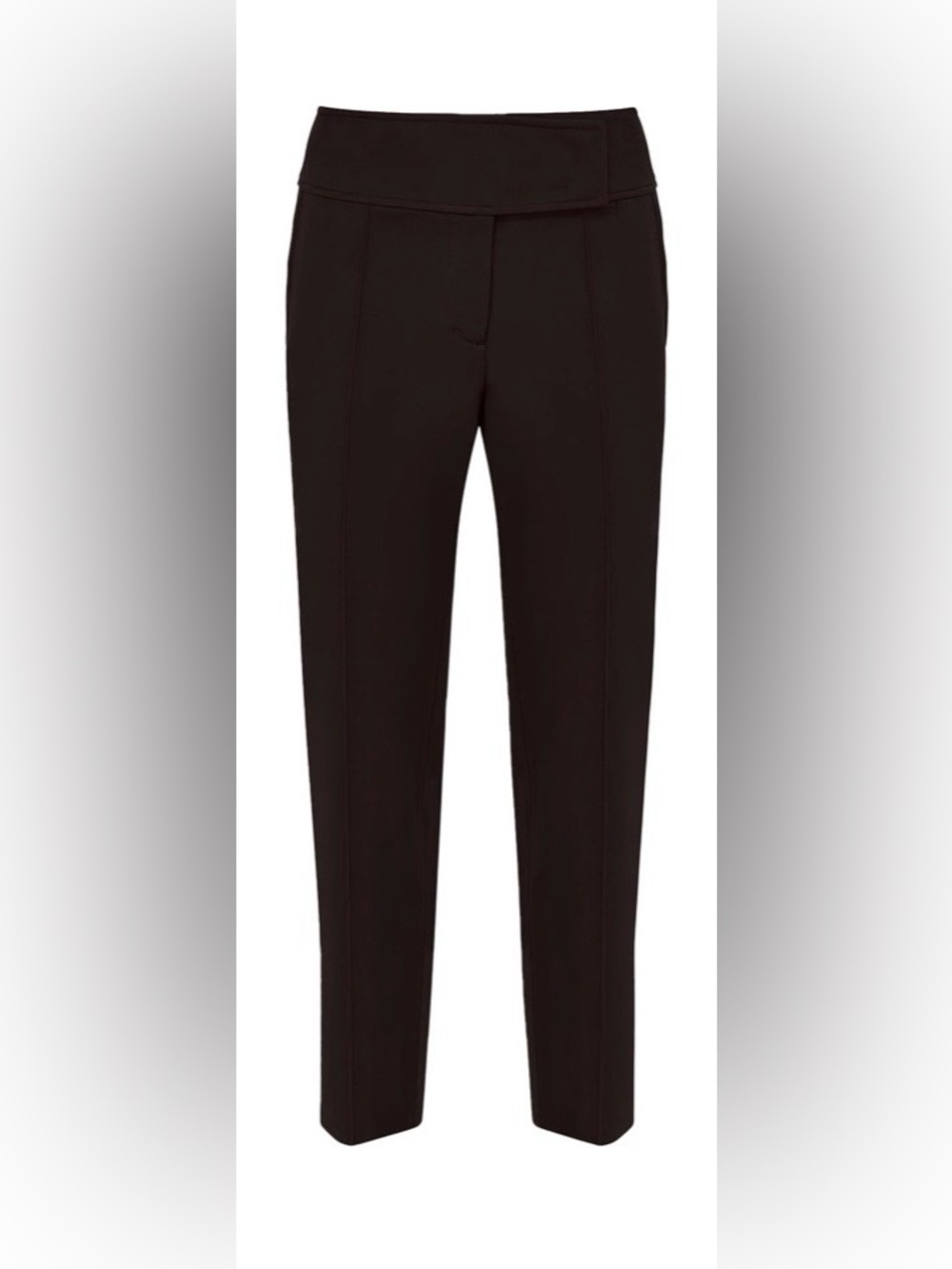Black Dorothee Schumacher Emotional Essence cigarette pants with wide band